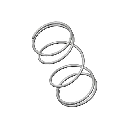 Approved Vendor Compression Spring, O= .437, L= .88, W= .026 R G809970563